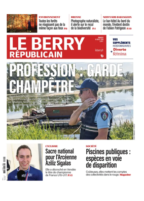 Cover of Le Berry Republicain