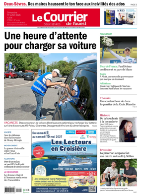 Cover of Le Courrier de l’Ouest (Deux-Sevres)