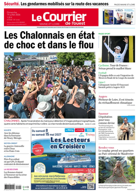 Cover of Le Courrier de l’Ouest (Saumur)