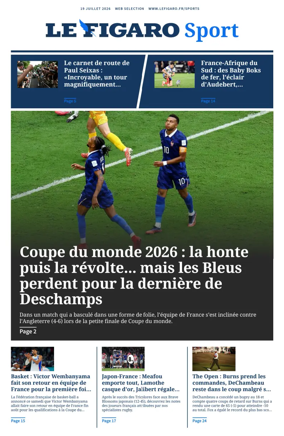 Cover of Le Figaro Sport