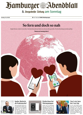 Cover of Hamburger Abendblatt am Sonntag