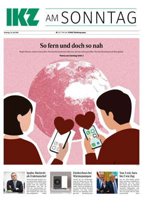 Cover of Iserlohner Kreisanzeiger und Zeitung (IKZ am Sonntag)