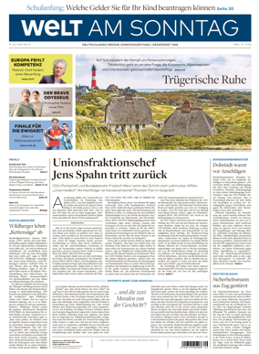 Cover of Welt am Sonntag
