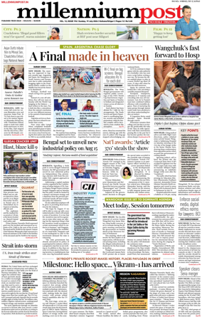 Cover of Millennium Post (Kolkata)