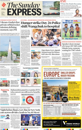 Cover of The Indian Express