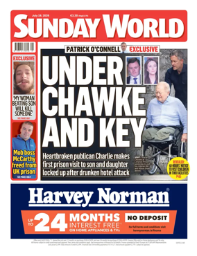 Cover of Sunday World (Ireland)