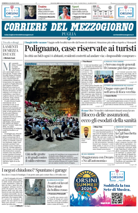 Cover of Corriere del Mezzogiorno (Puglia)
