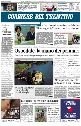 Cover of Corriere del Trentino