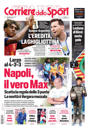 Cover of Corriere dello Sport (Campania)