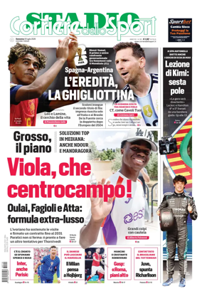 Cover of Corriere dello Sport Stadio (Emilia)