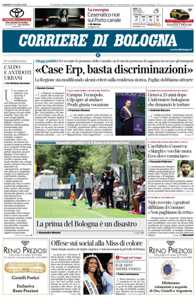 Cover of Corriere di Bologna