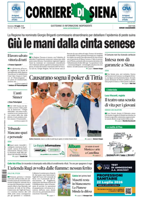 Cover of Corriere di Siena