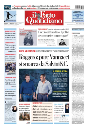 Cover of Il Fatto Quotidiano