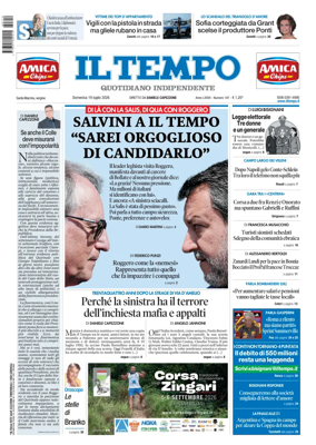 Cover of Il Tempo (Nazionale)