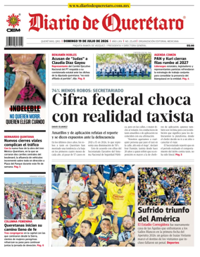 Cover of Diario de Queretaro