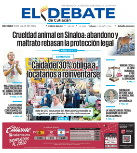 Cover of El Debate de Culiacan