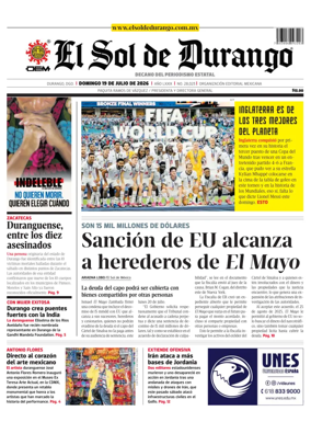 Cover of El Sol de Durango