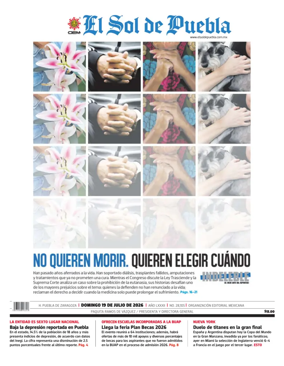 Cover of El Sol de Puebla