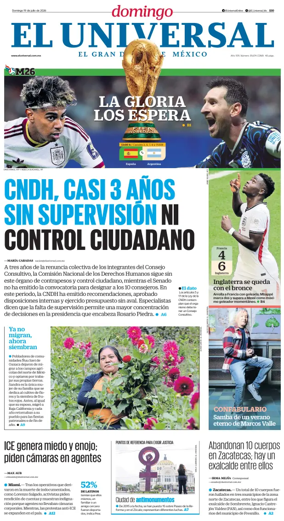 Cover of El Universal