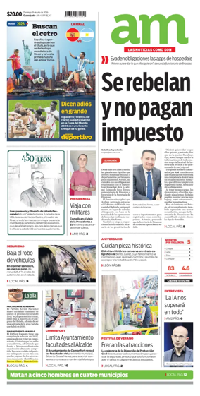 Cover of Periodico AM (Leon)