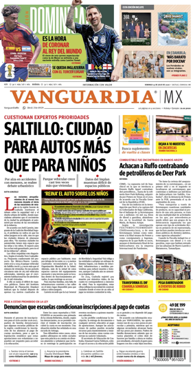 Cover of Vanguardia