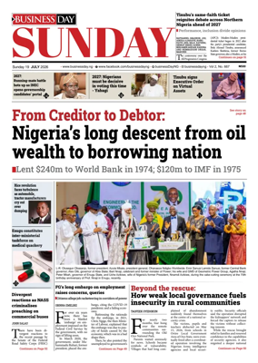 Cover of Business Day (Nigeria)