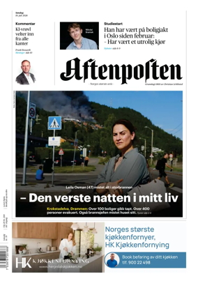 Cover of Aftenposten