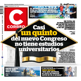 Cover of Diario Correo