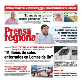 Cover of Prensa Regional