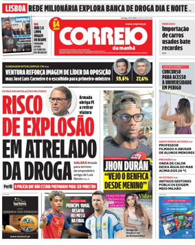 Cover of Correio da Manha Weekend