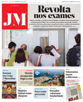 Cover of Jornal Madeira