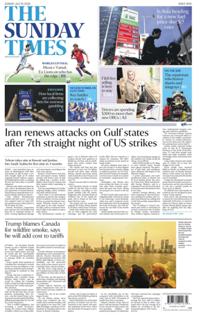 Cover of The Straits Times