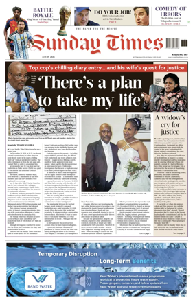 Cover of Sunday Times