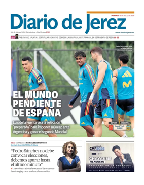 Cover of Diario de Jerez