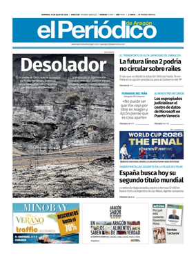 Cover of El Periodico Aragon