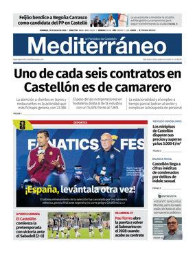 Cover of El Periodico Mediterraneo