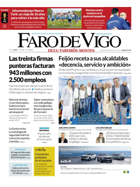 Cover of Faro de Vigo (Deza/Tabeiros-Montes)