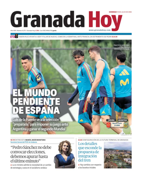 Cover of Granada Hoy