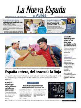 Cover of La Nueva Espana (Aviles)