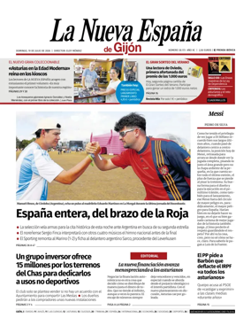 Cover of La Nueva Espana (Gijon)