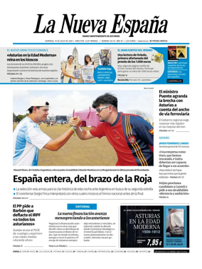 Cover of La Nueva Espana (Oviedo)