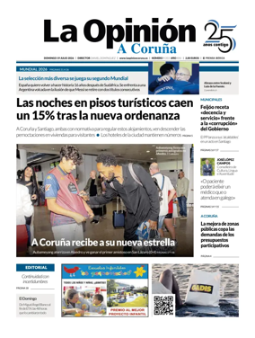 Cover of La Opinion de A Coruna