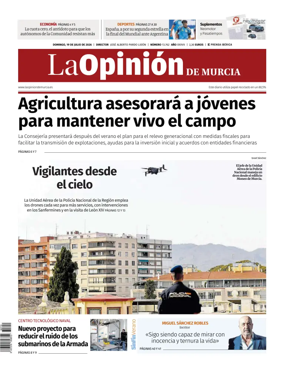 Cover of La Opinion de Murcia