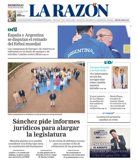 Cover of La Razon (Andalucia)