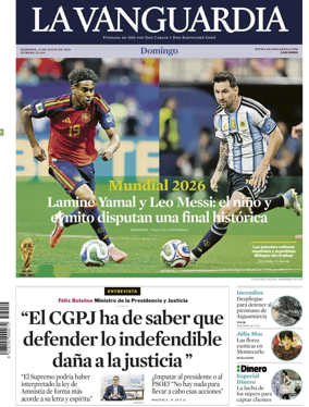 Cover of La Vanguardia (1st Edition)