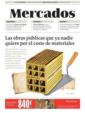Cover of La Voz de Galicia (Deza) - Mercados