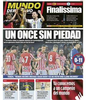 Cover of Mundo Deportivo (Bizkaia-Araba)