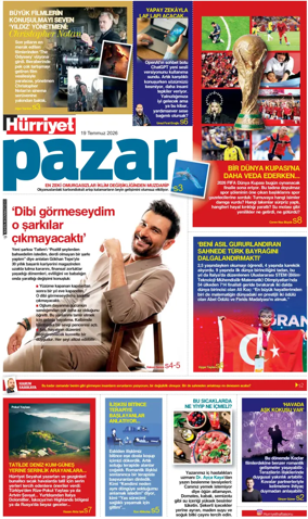 Cover of Hurriyet - Pazar