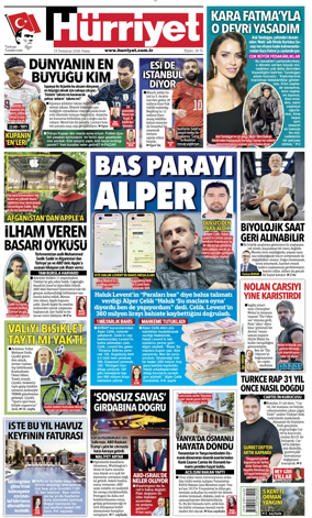 Cover of Hurriyet