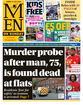 Cover of Manchester Evening News
